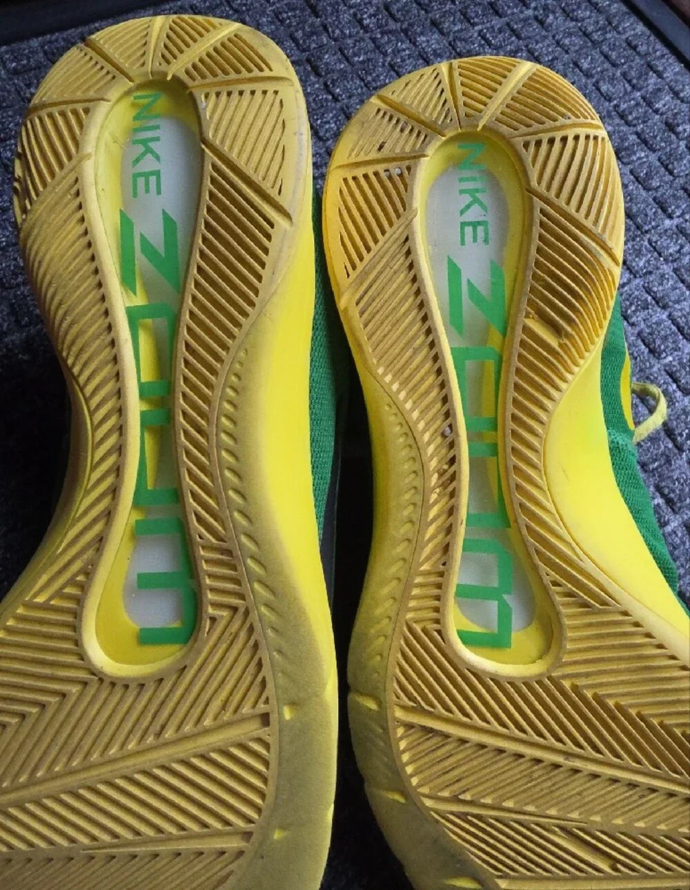 Nike green mesh